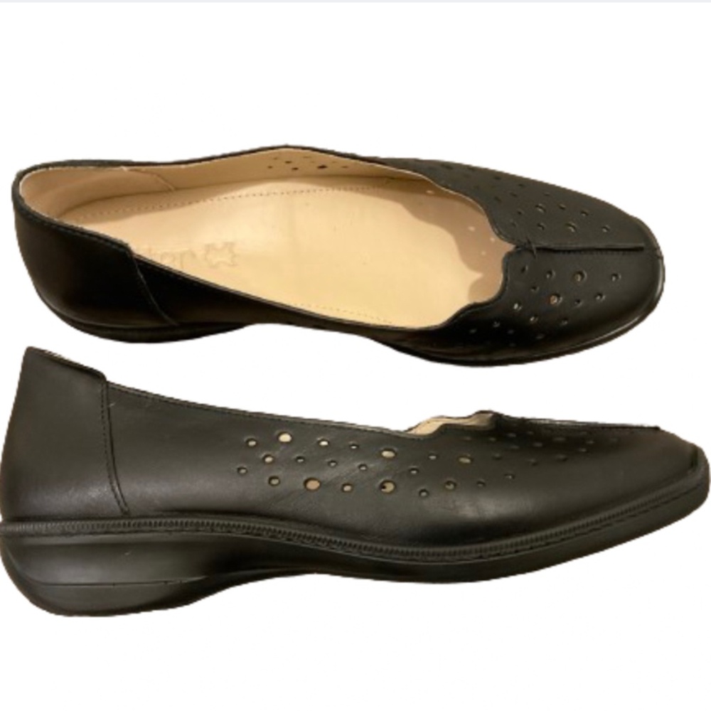 Hotter Zoe  Loafers Black Size 10 NWOT